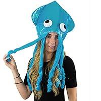 Algopix Similar Product 19 - Squid Hat  Funny Fun and Crazy Hats in