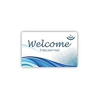Algopix Similar Product 15 - Hotel  Motel Popular WELCOME Key Cards