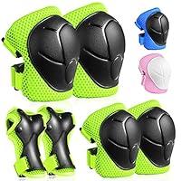 Algopix Similar Product 18 - VANCOK KidsYouth Knee Pads Elbow Pads