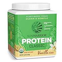 Algopix Similar Product 20 - SUNWARRIOR Organic Classic Vanilla
