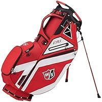 Algopix Similar Product 5 - Wilson Staff EXO Carry Golf Bag, Red