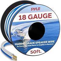 Algopix Similar Product 6 - Pyle 50ft 18 Gauge Speaker Wire 