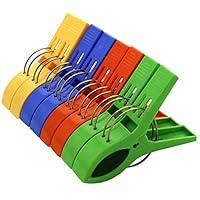 Algopix Similar Product 13 - HAZOULEN Beach Towel Clips for Beach
