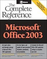 Algopix Similar Product 11 - Microsoft Office 2003 The Complete