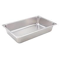 Algopix Similar Product 2 - Winco 4-Inch Pan, Full, Stainless Steel