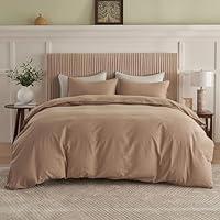 Algopix Similar Product 15 - BISELINA French Linen Duvet Cover Set