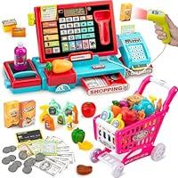 Algopix Similar Product 17 - Cash Register for Kids Real Calculator