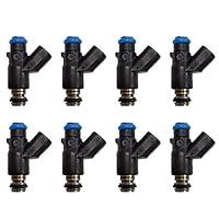 Algopix Similar Product 10 - New OEM Fuel Injector Set 8 Fits