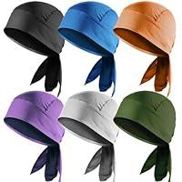 Algopix Similar Product 17 - YOHITOP 6 Pack Breathable Doo Rags for