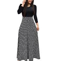 Algopix Similar Product 17 - iLUGU Neutral Maxi Dress For Women