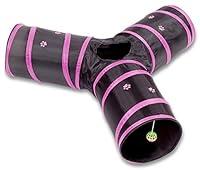 Algopix Similar Product 5 - Prosper Pet Cat Tunnel  Collapsible 3