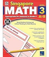 Algopix Similar Product 6 - Singapore Math Grade 4 Workbook4th