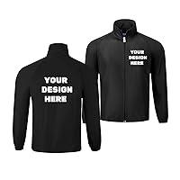 Algopix Similar Product 11 - BIJUNDENG Custom Windbreaker Jacket for