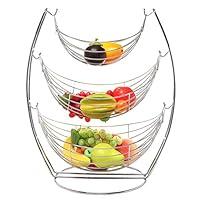 Algopix Similar Product 10 - MyGift 3 Tier Fruit Basket Stand