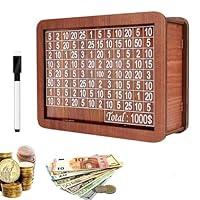 Algopix Similar Product 12 - Cash Vault Wooden Savings BoxMoney