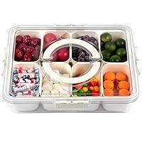 Algopix Similar Product 16 - Portable Snackle Box Container Divided