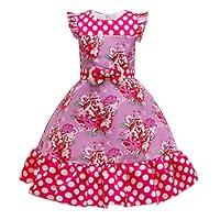 Algopix Similar Product 15 - Girl Dress Kids Ruffles Lace Party