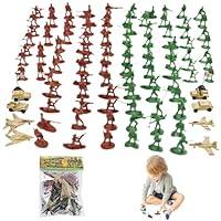 Algopix Similar Product 20 - Hbbgdiy Army Toys for Boys 110PCS Toy