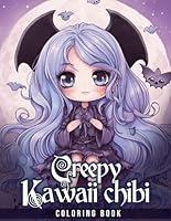 Algopix Similar Product 19 - Creepy Kawaii Chibi Coloring Book Cute