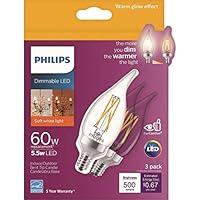 Algopix Similar Product 14 - Philips B11 E12 Candelabra LED Bulb