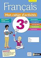 Algopix Similar Product 9 - Franais  Mon cahier dactivits 3e 