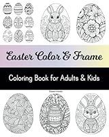 Algopix Similar Product 18 - Easter Color  Frame  Coloring Book