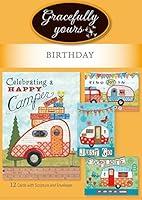 Algopix Similar Product 4 - Gracefully Yours Happy Camper Birthday