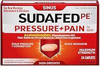 Algopix Similar Product 19 - SUDAFED PE Pressure  Pain Maximum