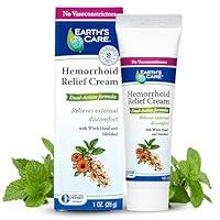 Algopix Similar Product 17 - Earths Care Hemorrhoid Cream 
