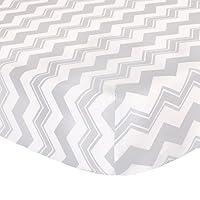 Algopix Similar Product 15 - The Peanutshell Fitted Crib Sheet for