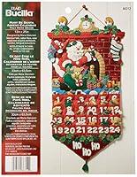 Algopix Similar Product 1 - Bucilla Felt Applique Advent Calendar