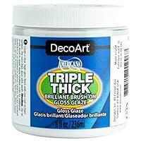 Algopix Similar Product 10 - DecoArt Triple Thick Gloss Glaze  Jar
