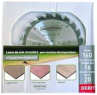 Algopix Similar Product 5 - Smartool 940764 160 mm TCT Saw Blade