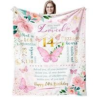 Algopix Similar Product 3 - 14 Year Old Girl Birthday Gifts Throw