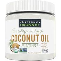 Algopix Similar Product 12 - Viva Naturals Organic Coconut Oil 