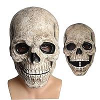 Algopix Similar Product 20 - Scary Halloween Face Cover for 8 Years