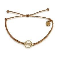 Algopix Similar Product 1 - Pura Vida RETRO SUN GOLD CHARM BRACELET