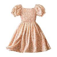 Algopix Similar Product 18 - NNJXD Princess Girl Floral Summer Dress