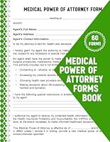 Algopix Similar Product 16 - Medical Power of Attorney Forms Book