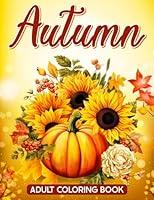 Algopix Similar Product 20 - Autumn Adult Coloring Book Fall