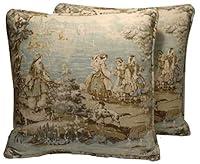 Algopix Similar Product 8 - A set of 2 18 French Country Bosporus