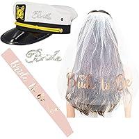 Algopix Similar Product 14 - MinnowXY Party Bride To Be White Bridal