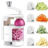 Algopix Similar Product 5 - URPOWER Spiralizer Vegetable Slicer