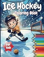 Algopix Similar Product 8 - ICE Hockey Coloring Book for Kids