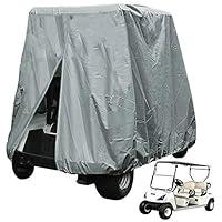 Algopix Similar Product 8 - FLYMEI Golf Cart Covers 4 Passenger