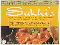 Algopix Similar Product 12 - Sukhis Chicken Tikka Masala with Naan