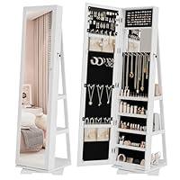 Algopix Similar Product 7 - Bonnlo Jewelry Armoire with 360