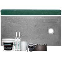 Algopix Similar Product 7 - 36 x 60 Right Drain Tile Shower Pan