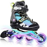 Algopix Similar Product 20 - Besketo Light up Inline Skates for