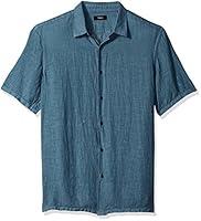 Algopix Similar Product 1 - Theory Mens Irving Short Sleeve Summer